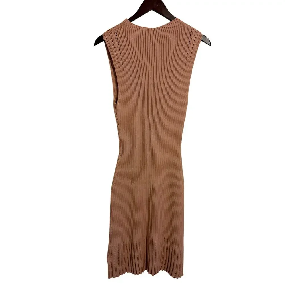 Club Monaco Knit Sleeveless Midi Dress - Size Large - Picture 6 of 7